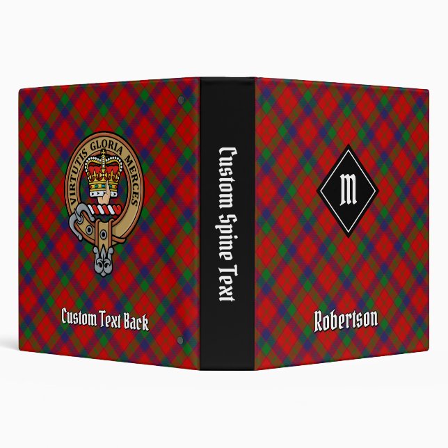 Clan Robertson Tartan Binder (Background)