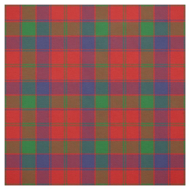 Clan Robertson Tartan Fabric (Swatch)