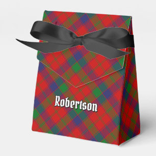 Clan Robertson Tartan Favor Box