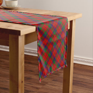 Clan Robertson Tartan Long Table Runner