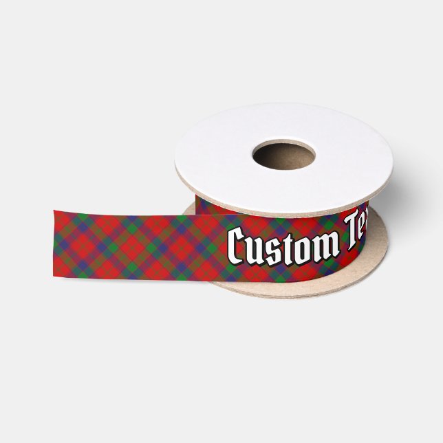 Clan Robertson Tartan Satin Ribbon (Spool)