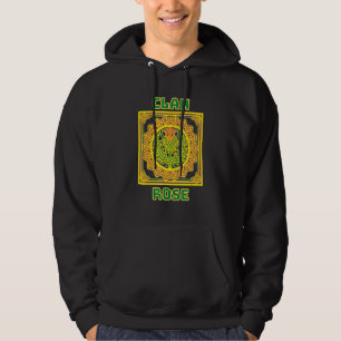 Clan Rose Scottish Celtic Thistle Hoodie