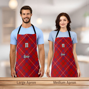 Clan Rose Tartan Apron