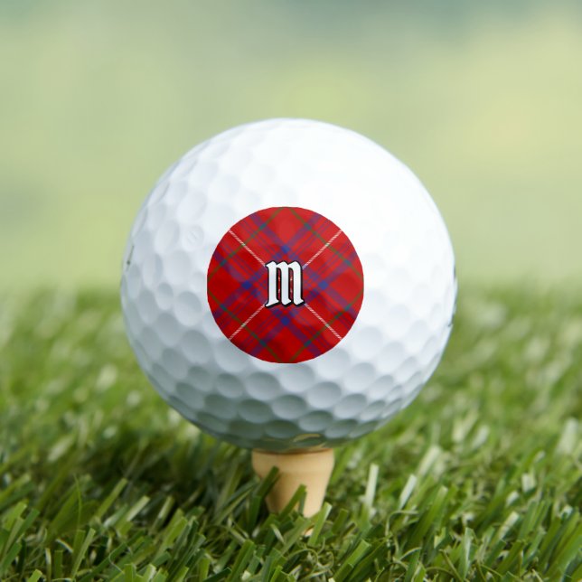 Clan Rose Tartan Golf Balls (Insitu Tee)