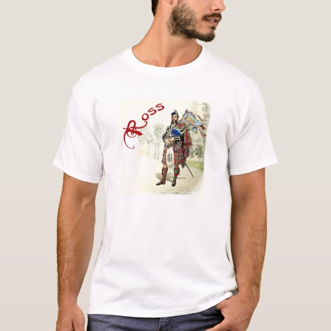 Clan Ross Style 2 Scottish Shirt (Front)