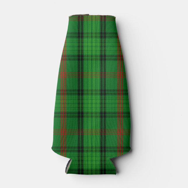 Clan Ross Tartan Bottle Cooler (Front)