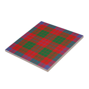 Clan Ross Tartan  Tile