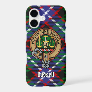 Clan Russell Crête sur Tartan
