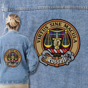 Clan Russell Crête sur Tartan