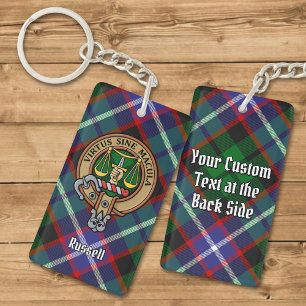 Clan Russell Crête sur Tartan