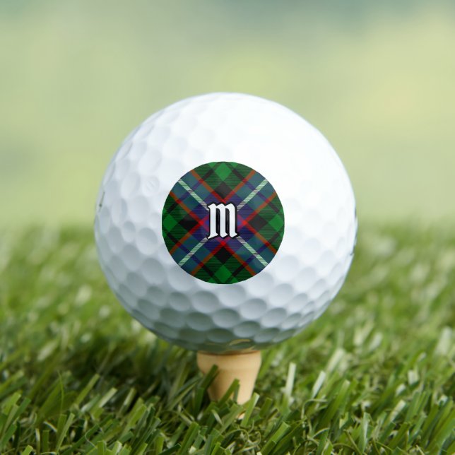 Clan Russell Tartan Golf Balls (Insitu Tee)