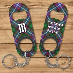 Clan Russell Tartan Keychain Bottle Opener