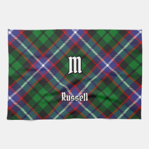 Clan Russell Tartan Kitchen Towel