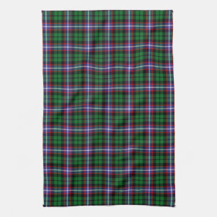Clan Russell Tartan Kitchen Towel
