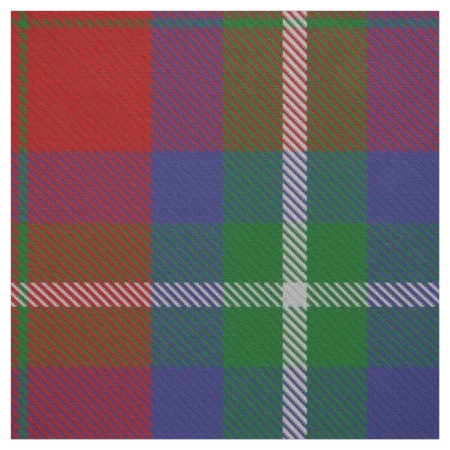 Clan Ruthven Tartan Fabric (Swatch)