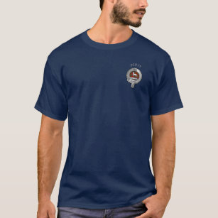 Clan Scott Crest & Tartan T-Shirt