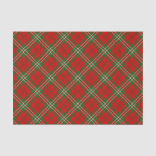 Clan Scott Red Tartan Tissue Paper