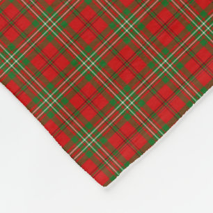Clan Scott Tartan Fleece Blanket