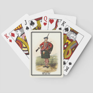 Clan Shaw Classic Scotland Deck Playing Cards
