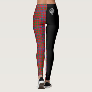 Clan Sinclair Crest & Tartan Leggings
