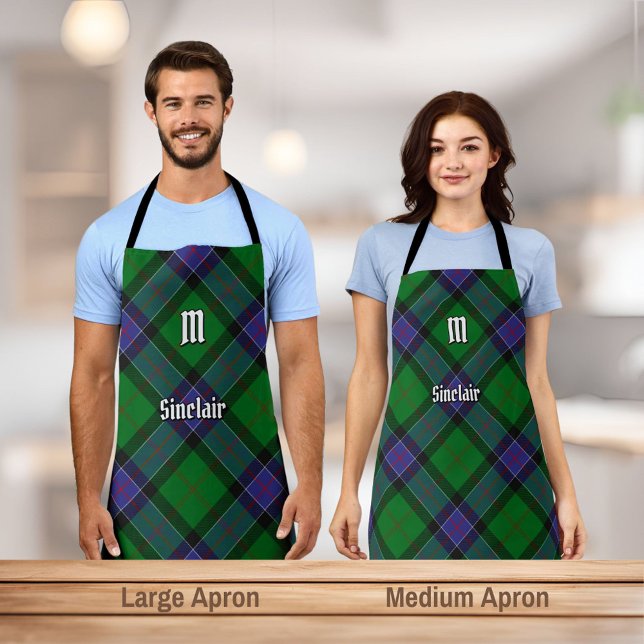 Clan Sinclair Hunting Tartan Apron (Creator Uploaded)