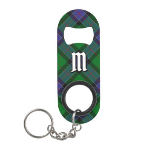 Clan Sinclair Hunting Tartan Keychain Bottle Opener