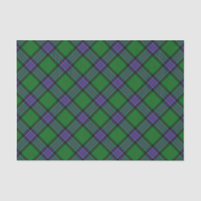 Clan Sinclair Hunting Tartan Tissue Paper (Front)