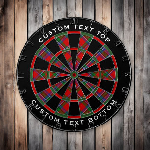 Clan Sinclair Tartan Dartboard