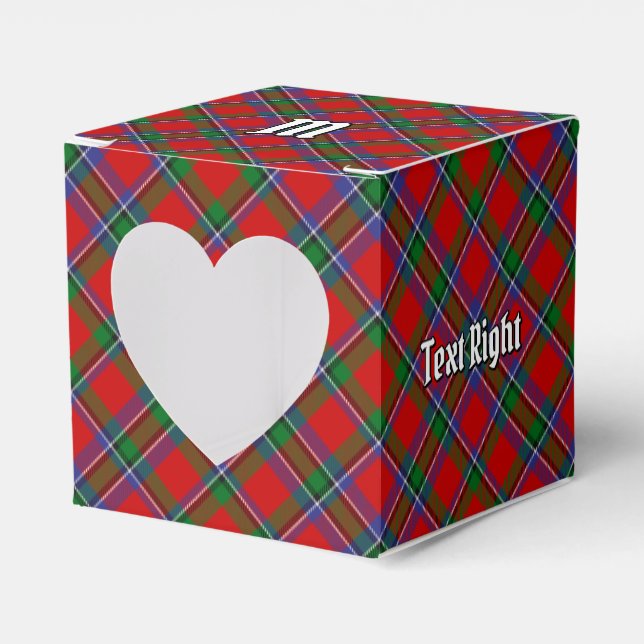 Clan Sinclair Tartan Favor Box (Front Side)