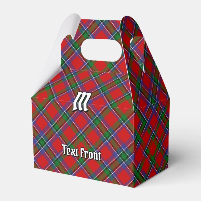 Clan Sinclair Tartan Favor Box (Front Side)