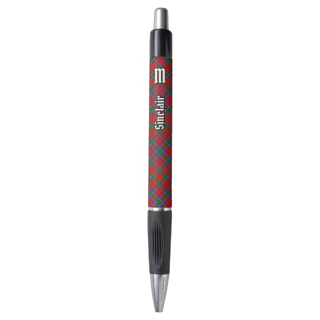 Clan Sinclair Tartan Pen (Front Vertical)