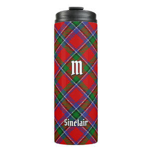 Clan Sinclair Tartan Thermal Tumbler
