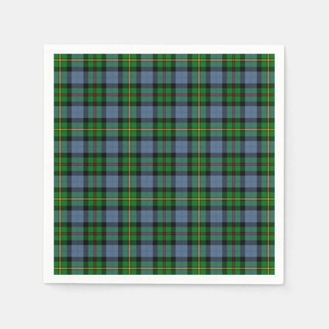 Clan Smith Tartan Napkin (Front)