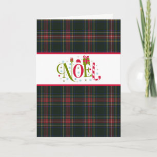 Clan Stewart Black Tartan - Carte de vacances