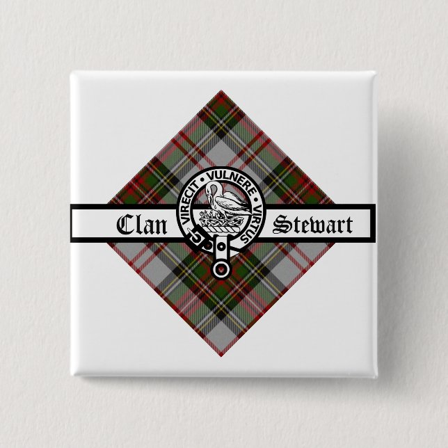 Clan Stewart Fancy Crest Badge (Devant)