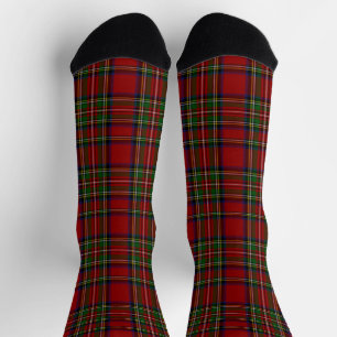 Clan Stewart Scottish Royal Tartan Socks