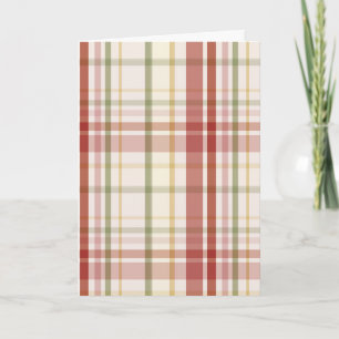 Clan Stewart Tartan Card