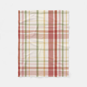 Clan Stewart Tartan Fleece Blanket