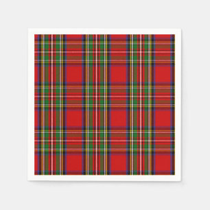 Clan Stewart Tartan Napkin
