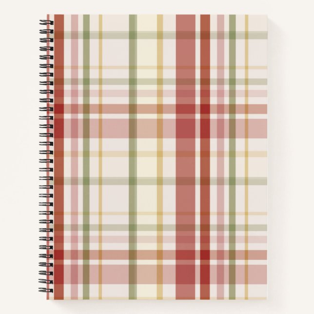 Clan Stewart Tartan Notebook (Front)