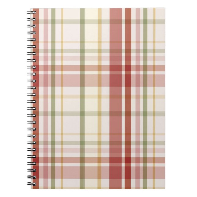 Clan Stewart Tartan Notebook (Front)