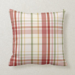 Clan Stewart Tartan Throw Pillow