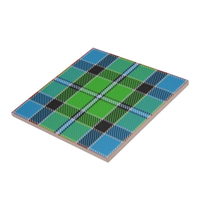 Clan Stirling Tartan  Tile (Side)