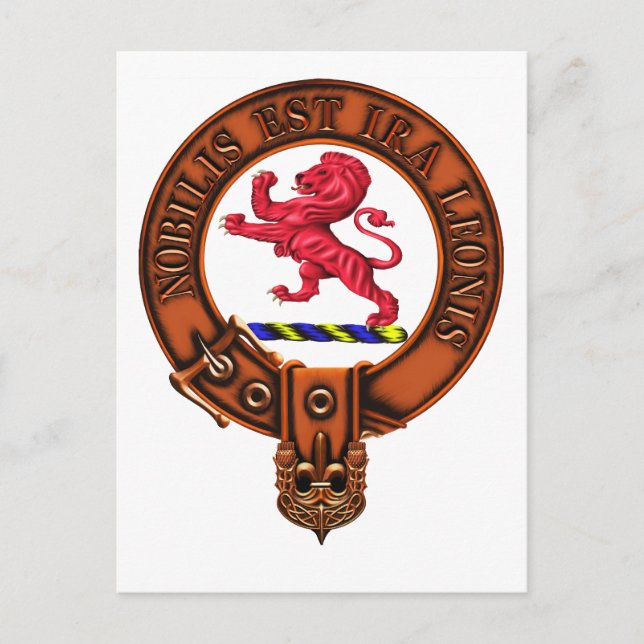 Clan Stuart of Bute Postcard (Front)