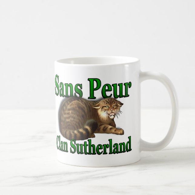 Clan Sutherland Sans Peur Scottish Celebration Cup (Right)