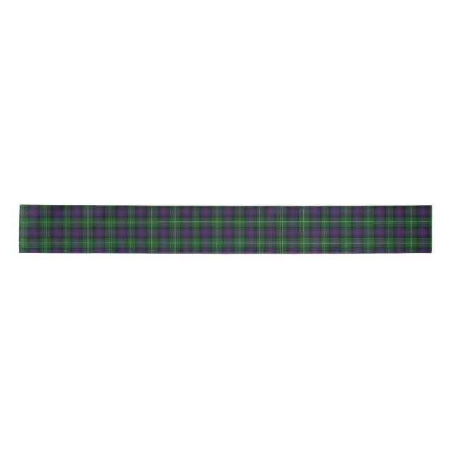 Clan Sutherland Tartan Plaid Satin Ribbon (Front)