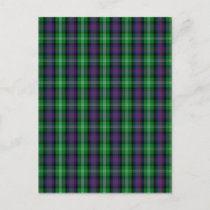 Clan Sutherland Tartan Postcard