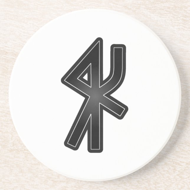 Clan Sverker Bind Rune Coaster (Front)