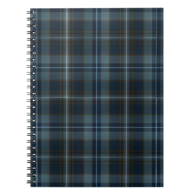 Clan Sverker Tartan Spiral Notebook (Front)