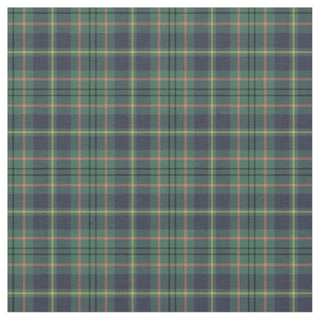 Clan Taylor Tartan Fabric (Close Up)
